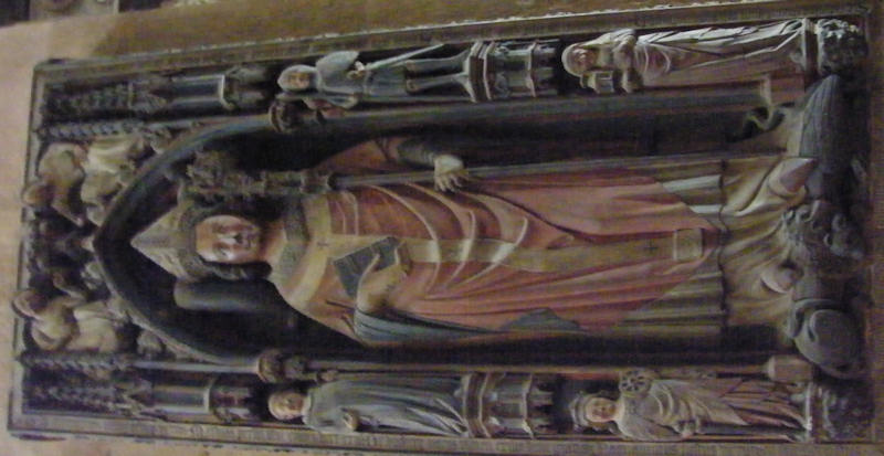 Germany Mainz Cathedral Archbishop Matthias von Buchegg 1328